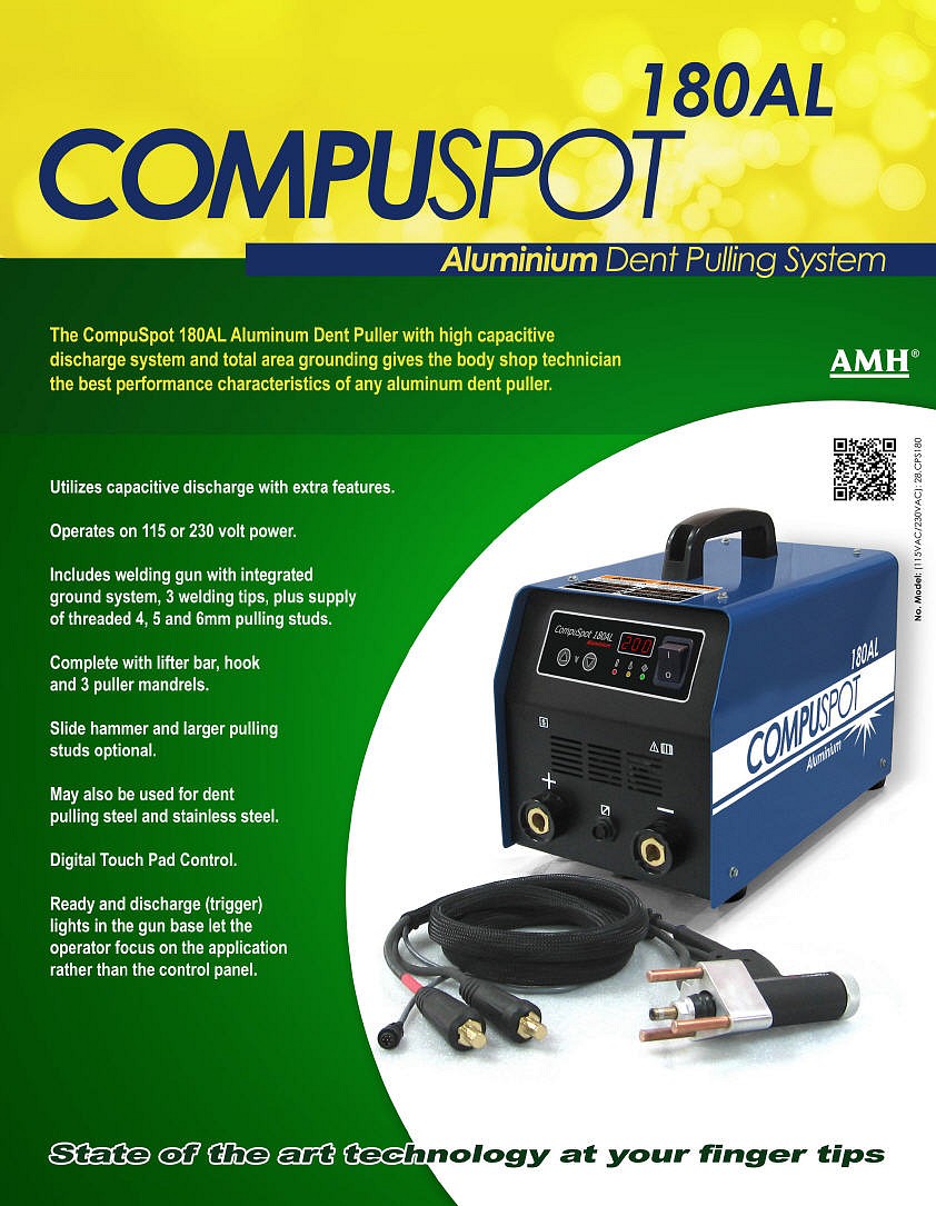 CompuSpot 180AL Aluminum Dent Puller Pro Line Systems International