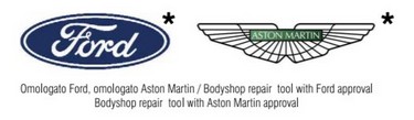 Approved Riveting Tool by Ford, Jaguar, Land Rover, Aston Martin Logo