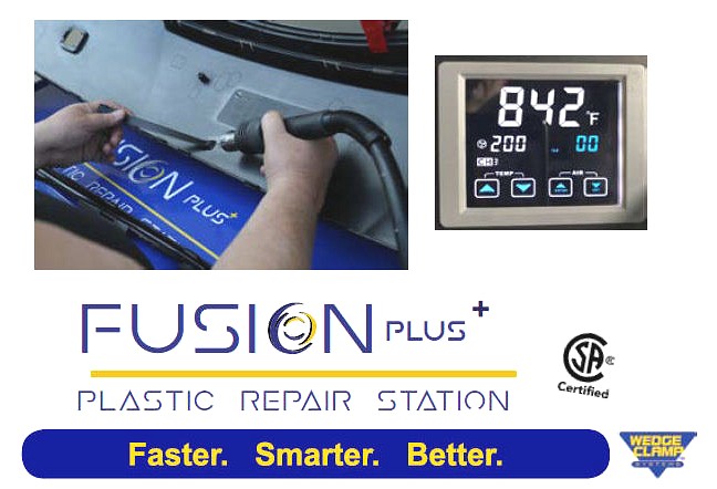 Fusion Plus Plastic Welder by Wedge Clamp WS-1000
