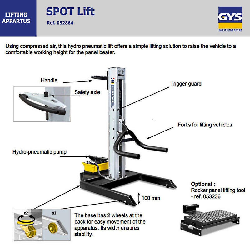 GYS Spot Lift 3T Vehicle Lift