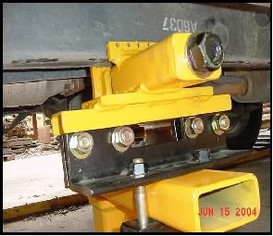 Universal Truck holding clamp in anchor stand