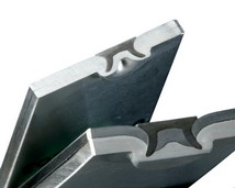 self piercing rivet metal thickness cut away view