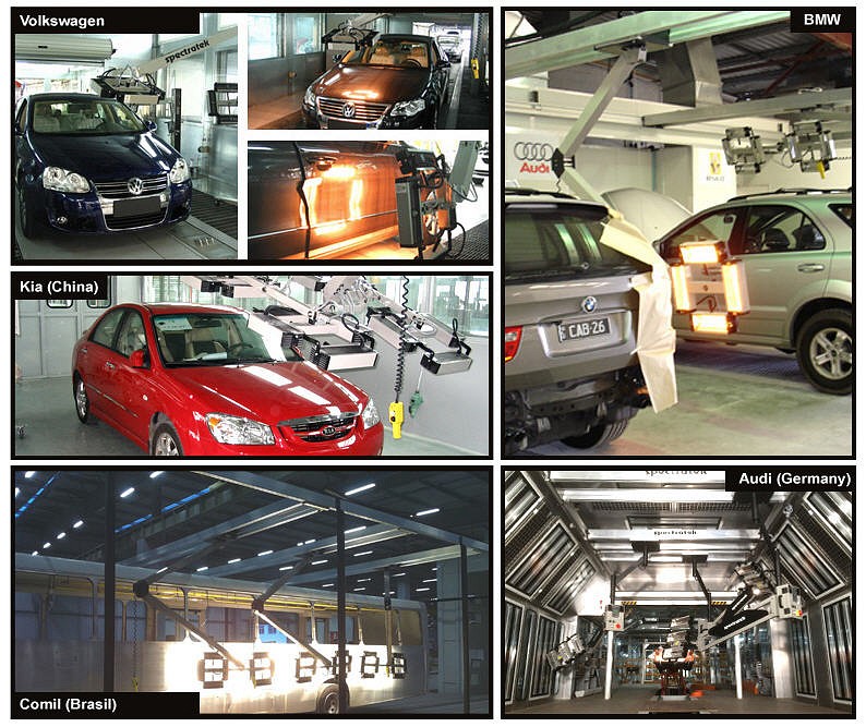 Spectratek Factory Installations at BMW, Audi, Volkswagen