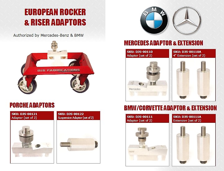 BMW & Mercedes Approved Adapters 