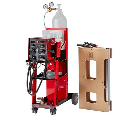 plastic nitrogen welder welding polyvance welders cart nitro fuzer equipment body prolinesystems system