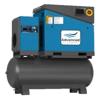 rotary screw air compressors for auto body repair shops and industrial facilities by AERO, distributed by Pro Line Systems