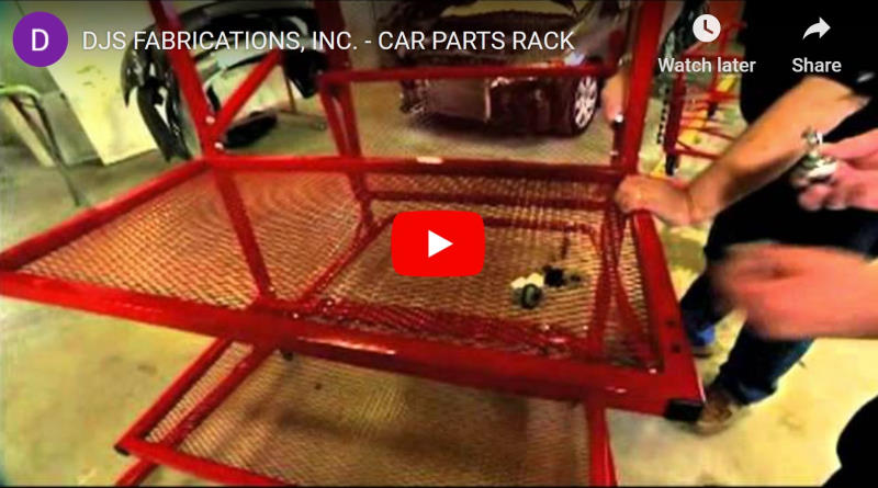 Car Parts Rack Video Demo