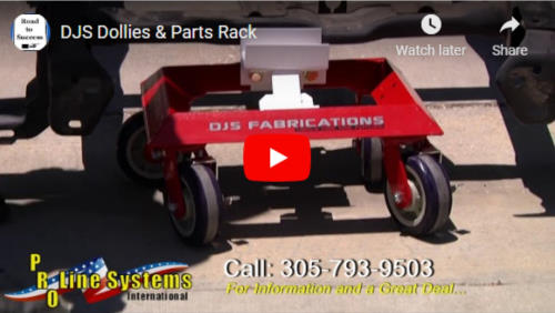  Universal Car Moving Dolly and Car Parts Rack by DJS Fabrications