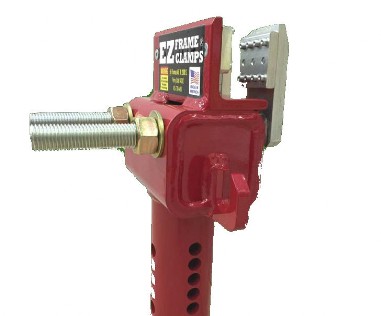 EZ frame clamp for truck frame repairs