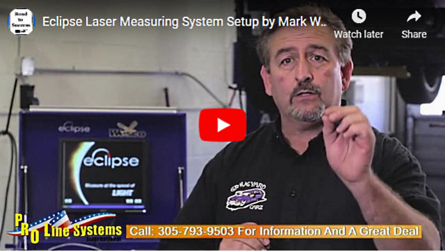 eclipse laser measuring demonstration video by mark worman