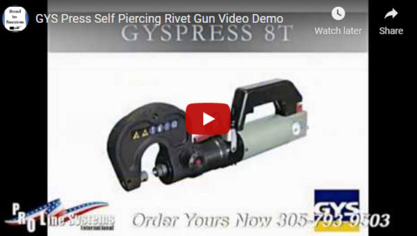 GYSPRESS 8T and 10T Self Piercing Rivet Gun