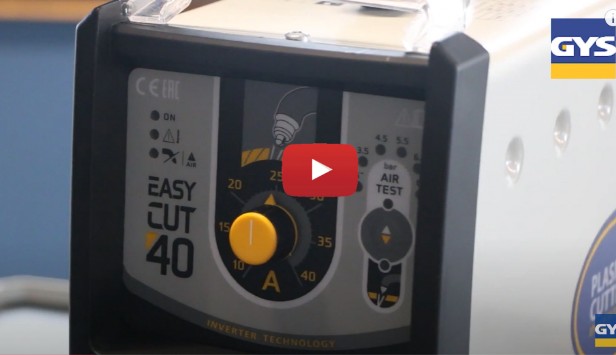 GYS Easycut 40 Plasma Cutter Demo Video