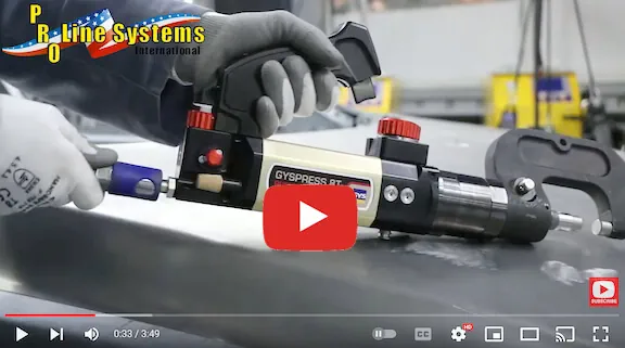 GYSPRESS Self Piercing Rivet Gun Operational Video