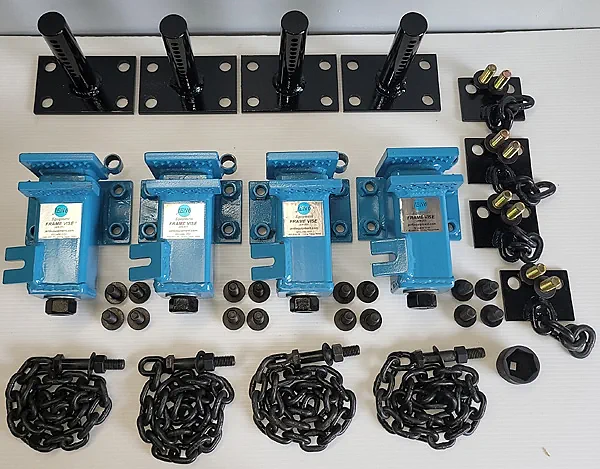 K-Jen6 Universal Frame Anchoring Vise Clamps For Any Frame Machine On The Market