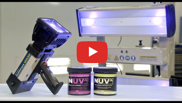 NUVA UV Auto Body Filler & Putty