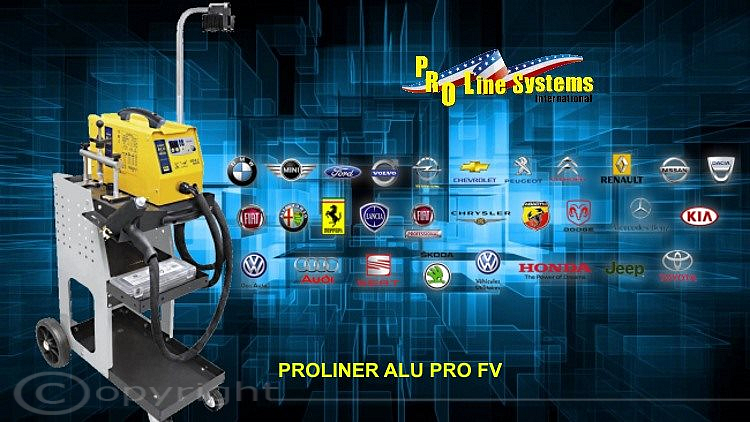 GYS Proliner ALU PRO FV Aluminum Dent Puller with cart