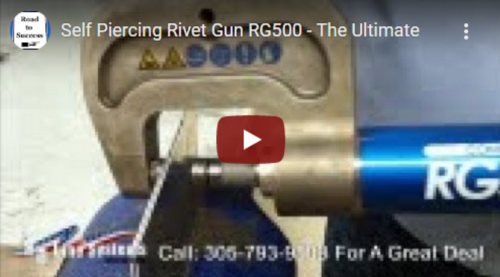 RG500 Self Piercing Rivet Gun Kit
