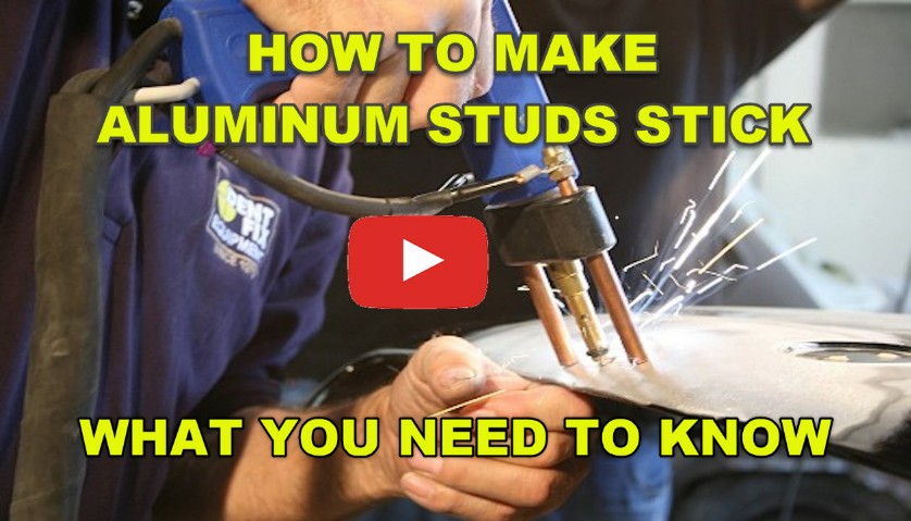 How To Make Aluminum Studs Stick With Dent Fix Workstations
