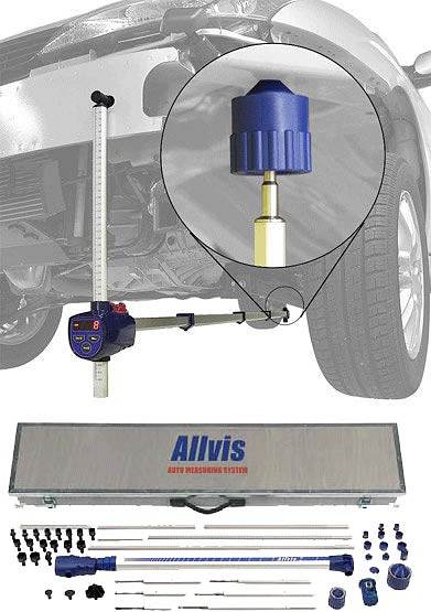 ALLVIS Measuring System on car
