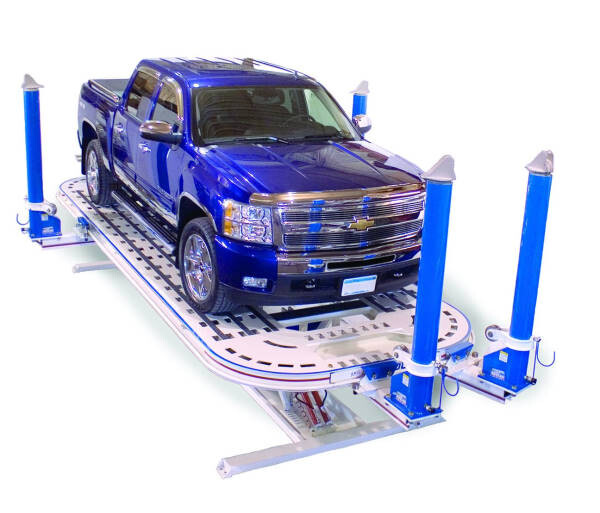American Freedom GT Frame Machine with Pickup Truck