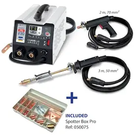 gyspot pro 230 auto body stud welder dent puller - capacitive discharge operation.