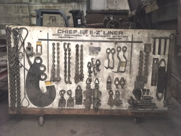 Chief S21 Clamp and accessory board