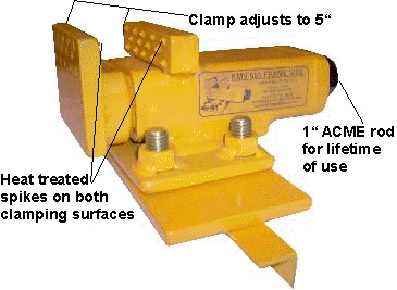 Universal Truck Holding Clamp
