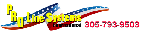 Pro Line Systems Logo With Phone Number