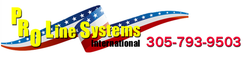 Pro Line Systems Logo With Phone Number