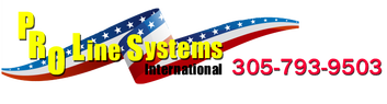 Pro Line Systems Logo With Phone Number