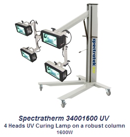 Spectratek UV Paint Curing Lamp 1600 Watt