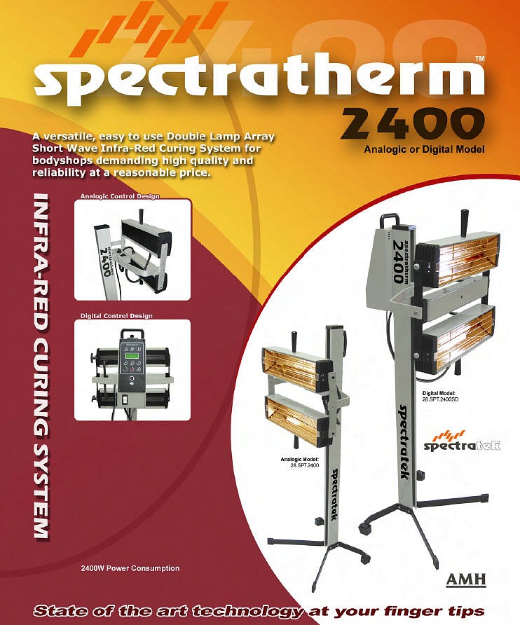 Spectratek 2400 IR Curing Lamp